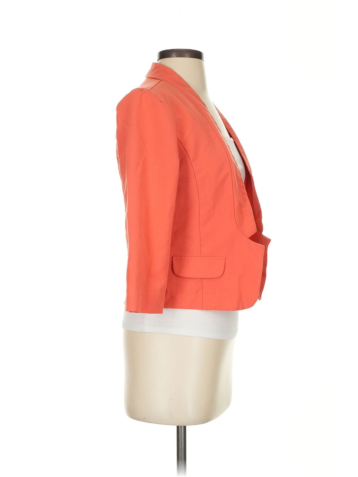 Charlotte Russe Women Orange Blazer S - image 3