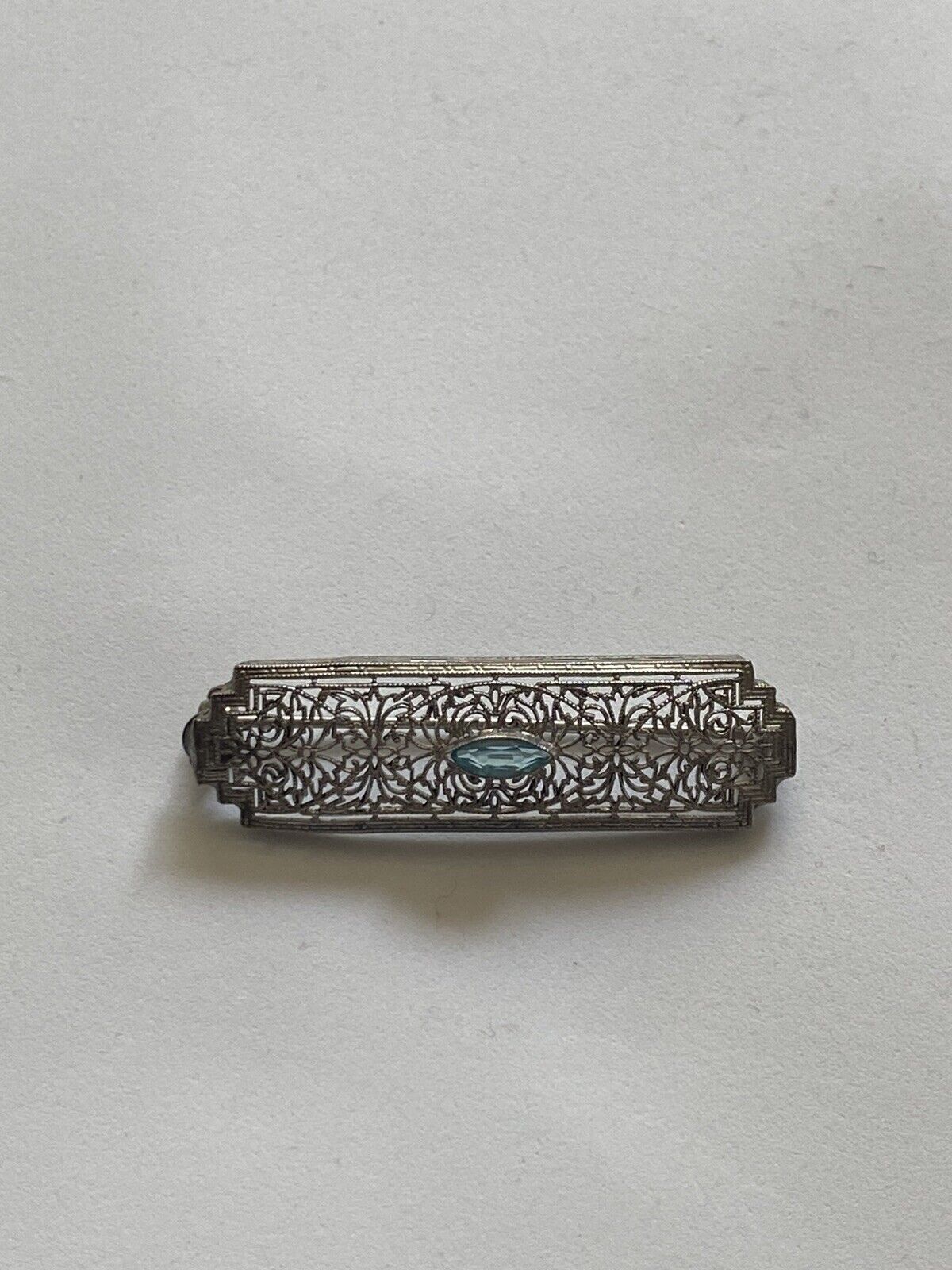 Antique Victorian Sterling Silver Brooch - image 9