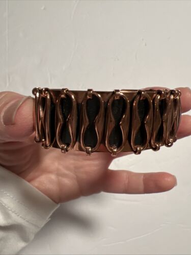 Vintage 1960’s Copper Cuff Bracelet Mid Century Mo