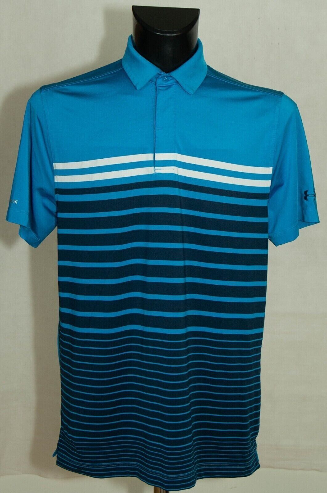 .. UNDER ARMOUR MENS POLO TOP POLO SIZE M VGC - image 3