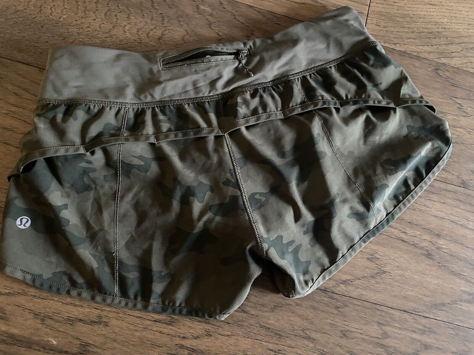 lululemon Savasana Camo OG Speed Shorts Fatigue g… - image 4