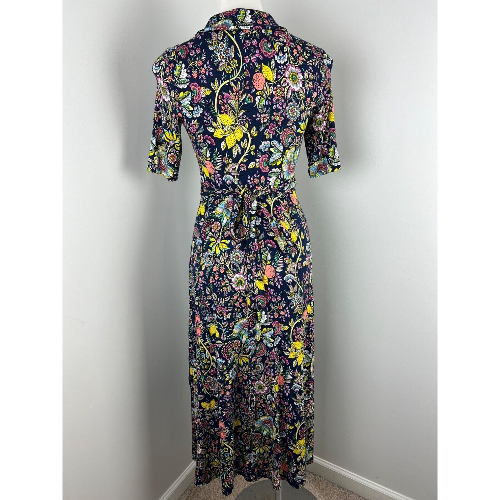 Boden Lavina Floral Print Jersey Knit Wrap Dress … - image 5