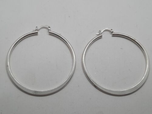 925 Sterling Silver Hoop Earrings - image 1