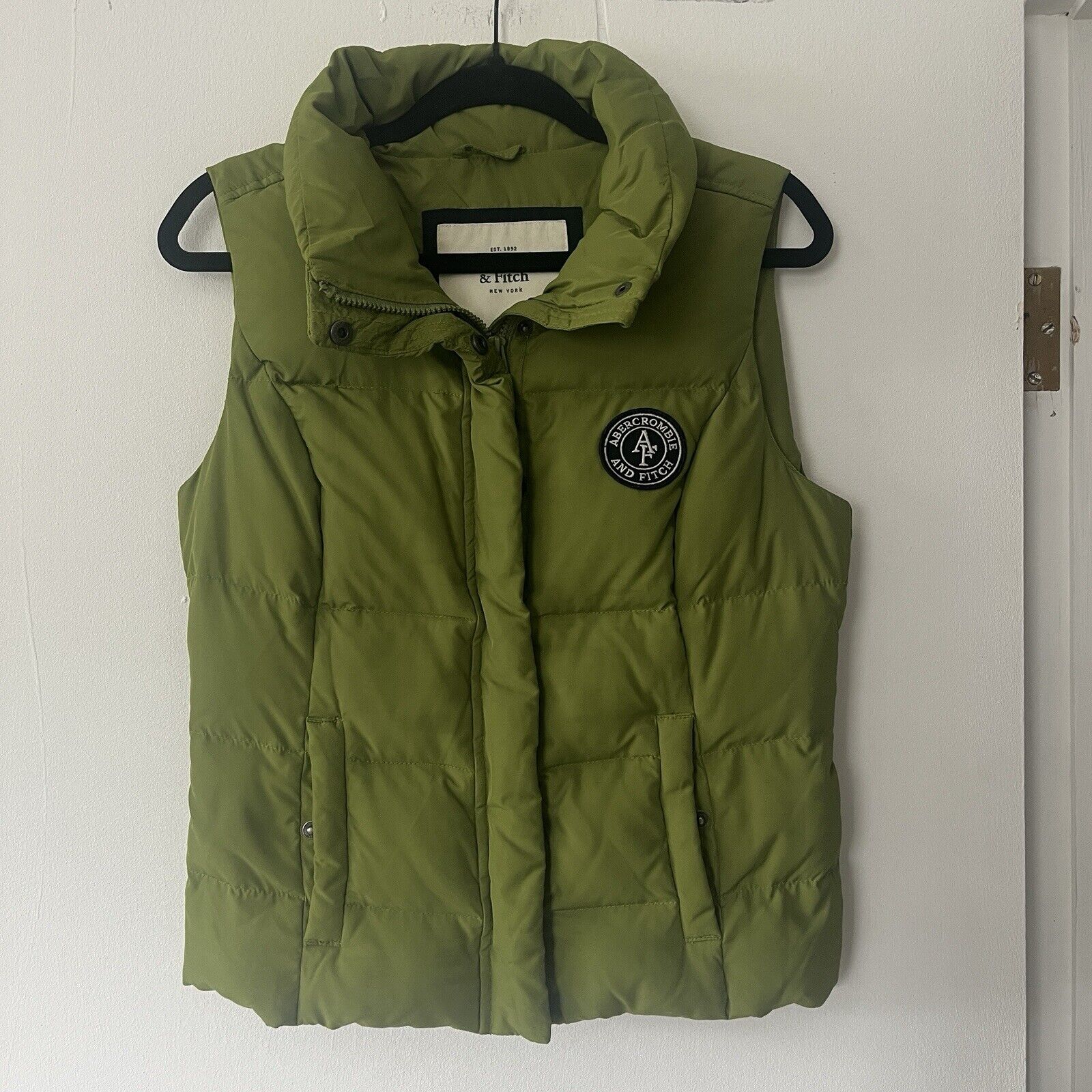 Abercrombie And Fitch Puffer Vest Down Filled Wom… - image 1