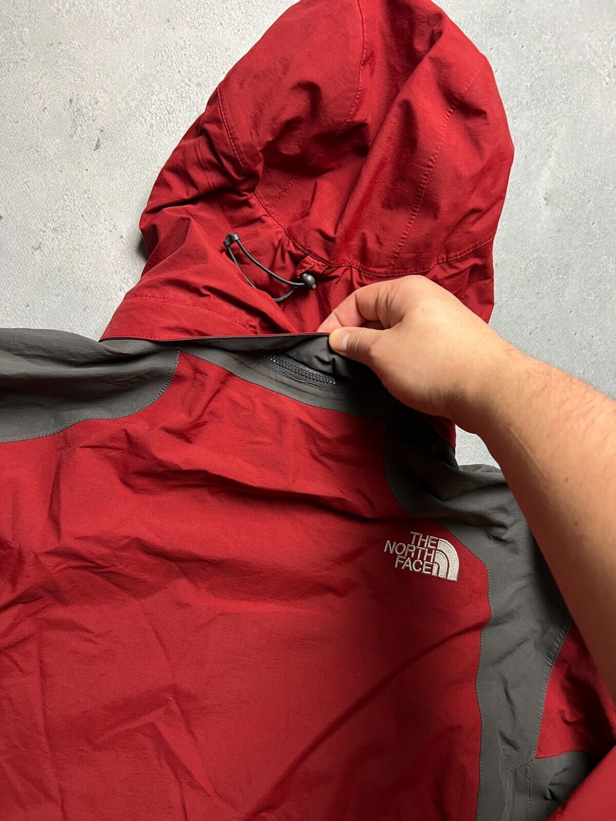 The North Face 00s Mountain Jacket Goretex Red Ra… - image 8