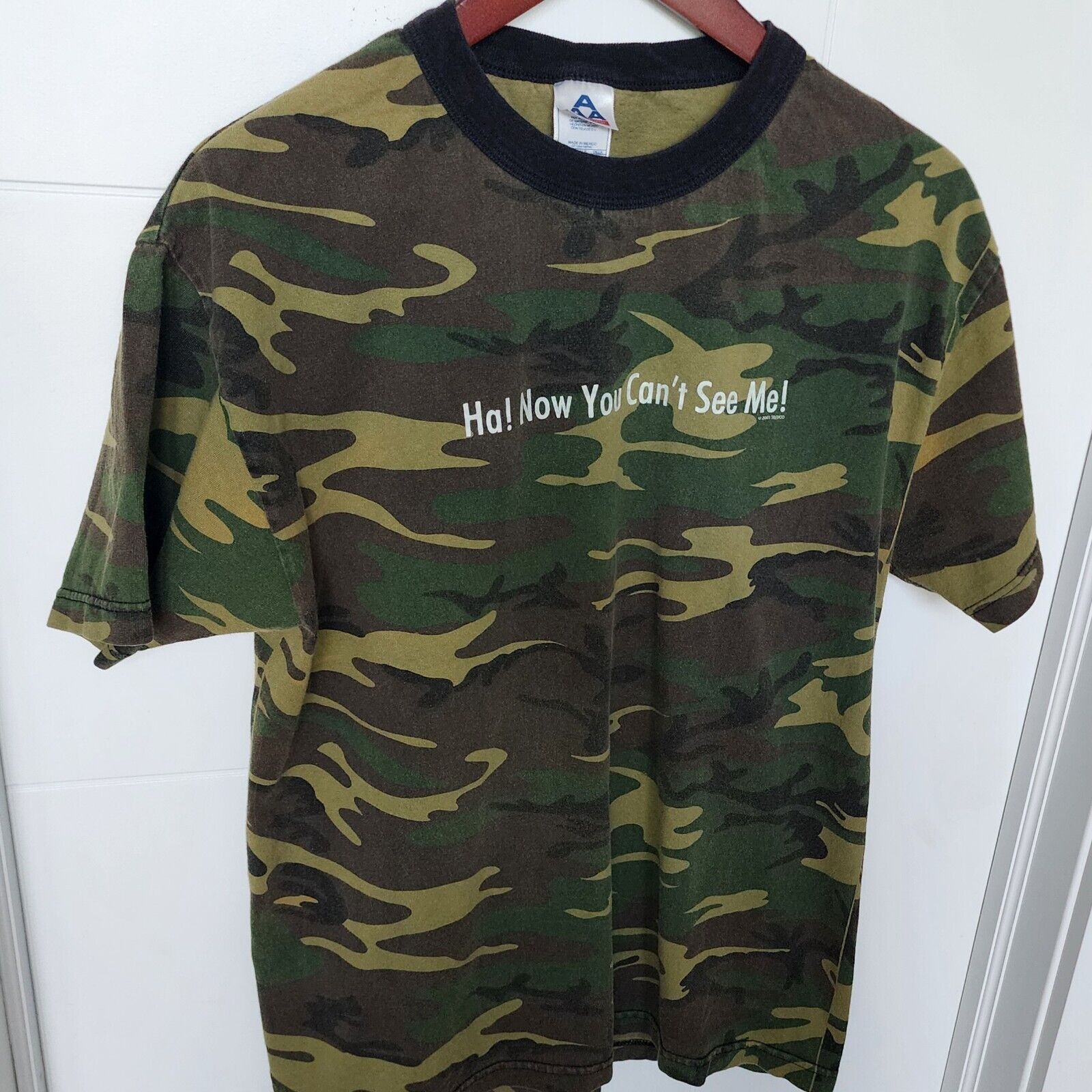 Camo Camouflage Ha Now You Can’t See Me Vintage 2… - image 3