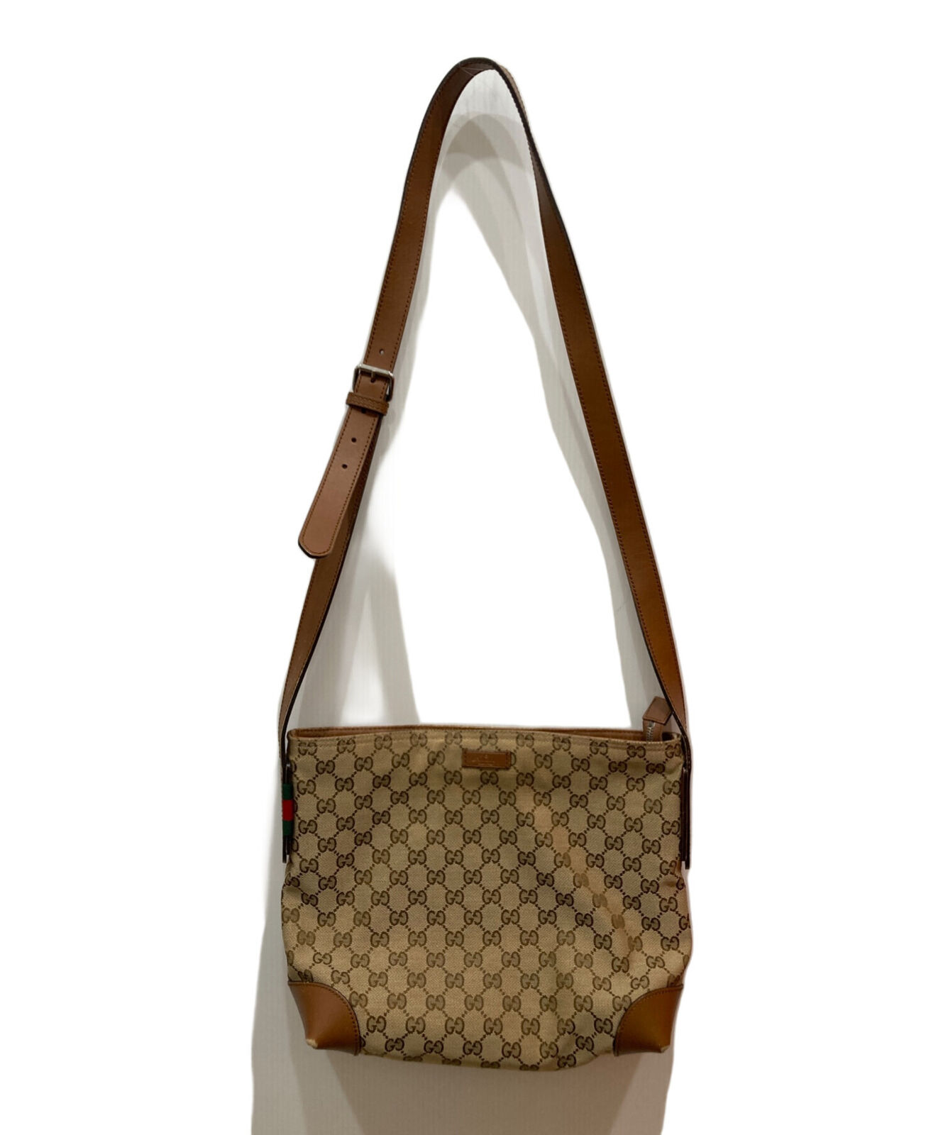 Gucci Canvas Shoulder bag Brown GG canvas 337598 … - image 10