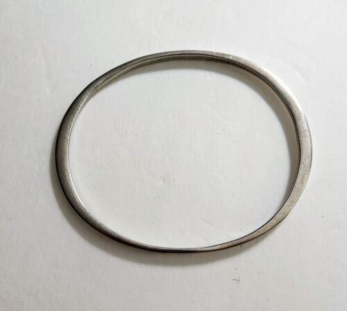 Taxco Mexico Sterling Silver Vtg Modernist Bangle… - image 1