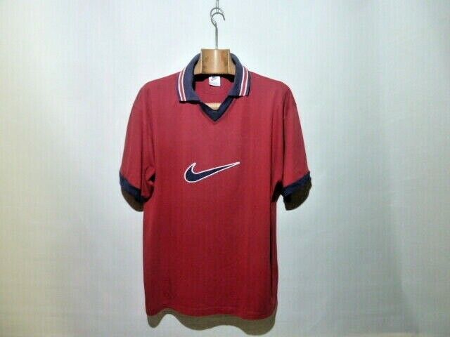 Nike Mens Vintage 90s Big centre Swoosh Logo  V-n… - image 1