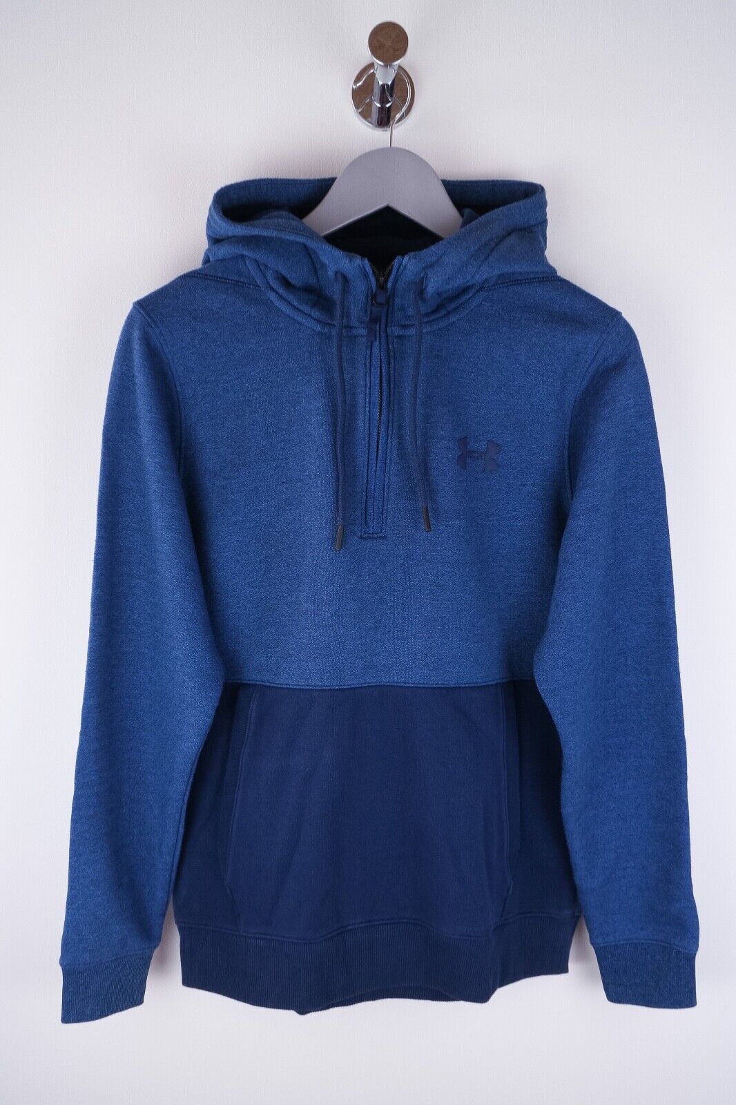 Under Armour ColdGear Men Hoodie Casual Blue Fitt… - image 1