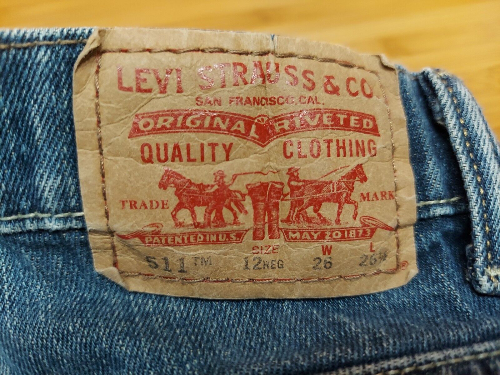 LEVIS 511 TM Vintage 90’s Skinny Slim Fit  Jeans … - image 20