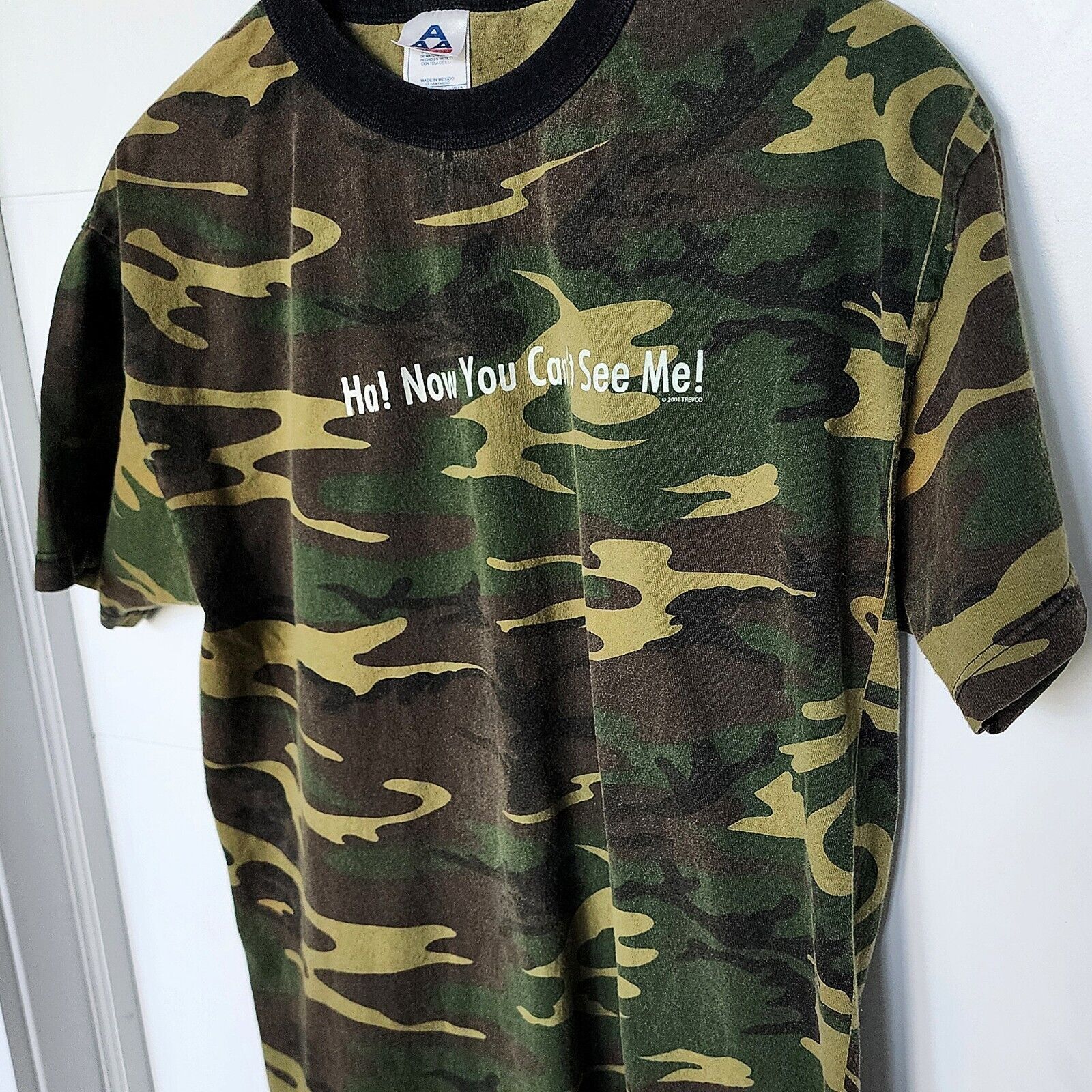 Camo Camouflage Ha Now You Can’t See Me Vintage 2… - image 2