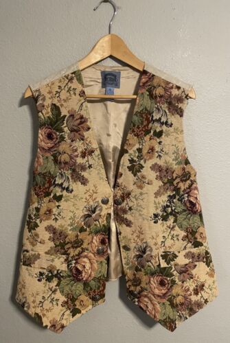 Vintage Cambridge Dry Goods Womens Vest Size XL Be