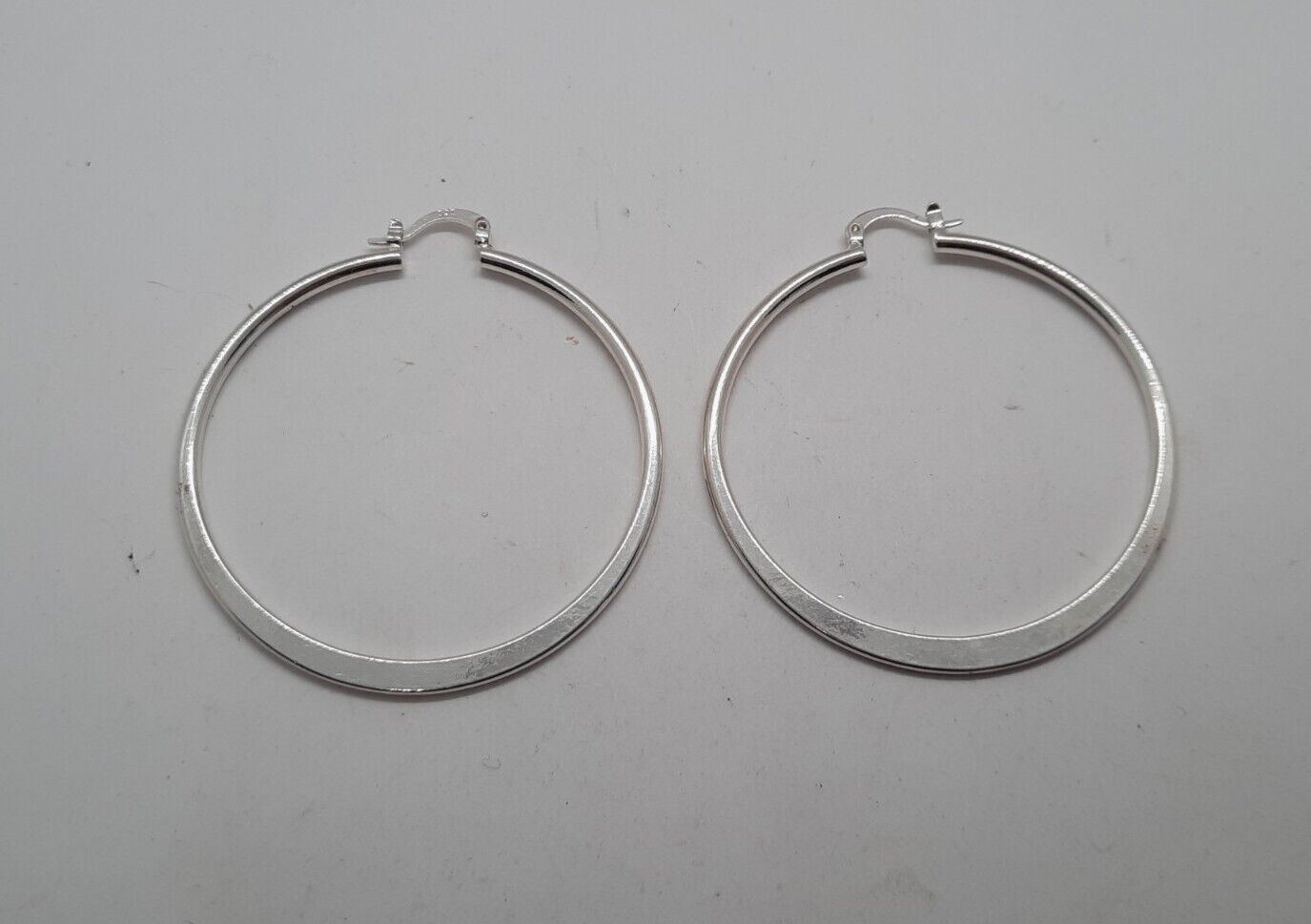 925 Sterling Silver Hoop Earrings - image 7