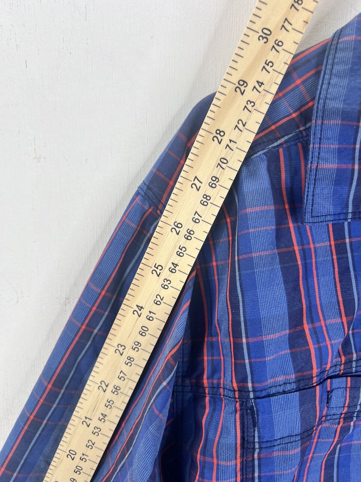 The North Face Shirt Men XL Blue Roll-Up Long Sle… - image 5