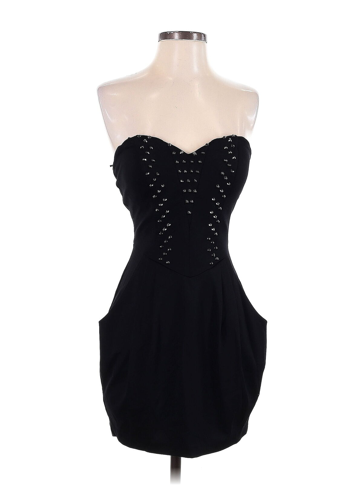 Guess Women Black Cocktail Dress 0 - image 1