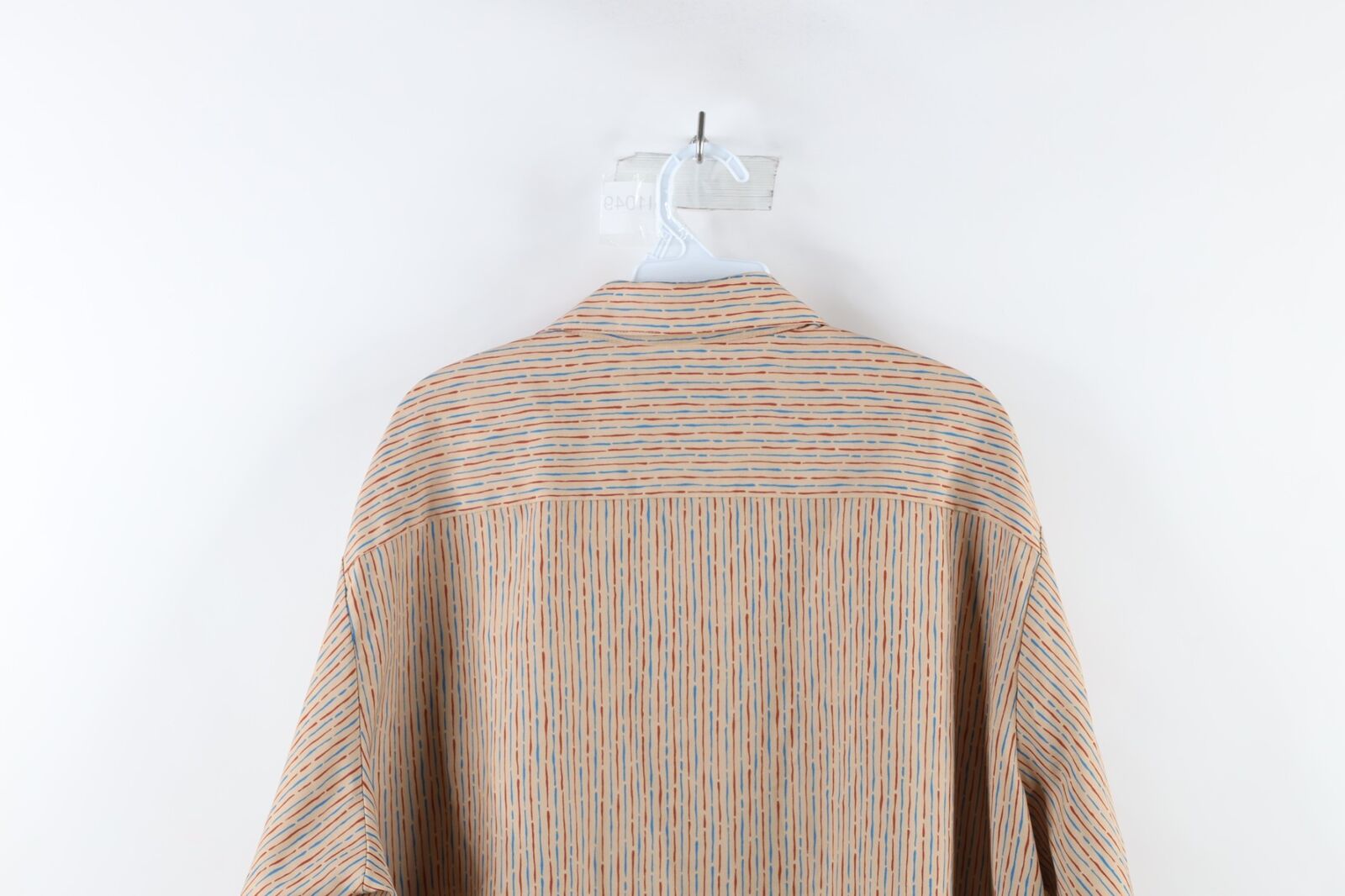 Vintage 70s Streetwear Mens Size XL Striped Knit … - image 7