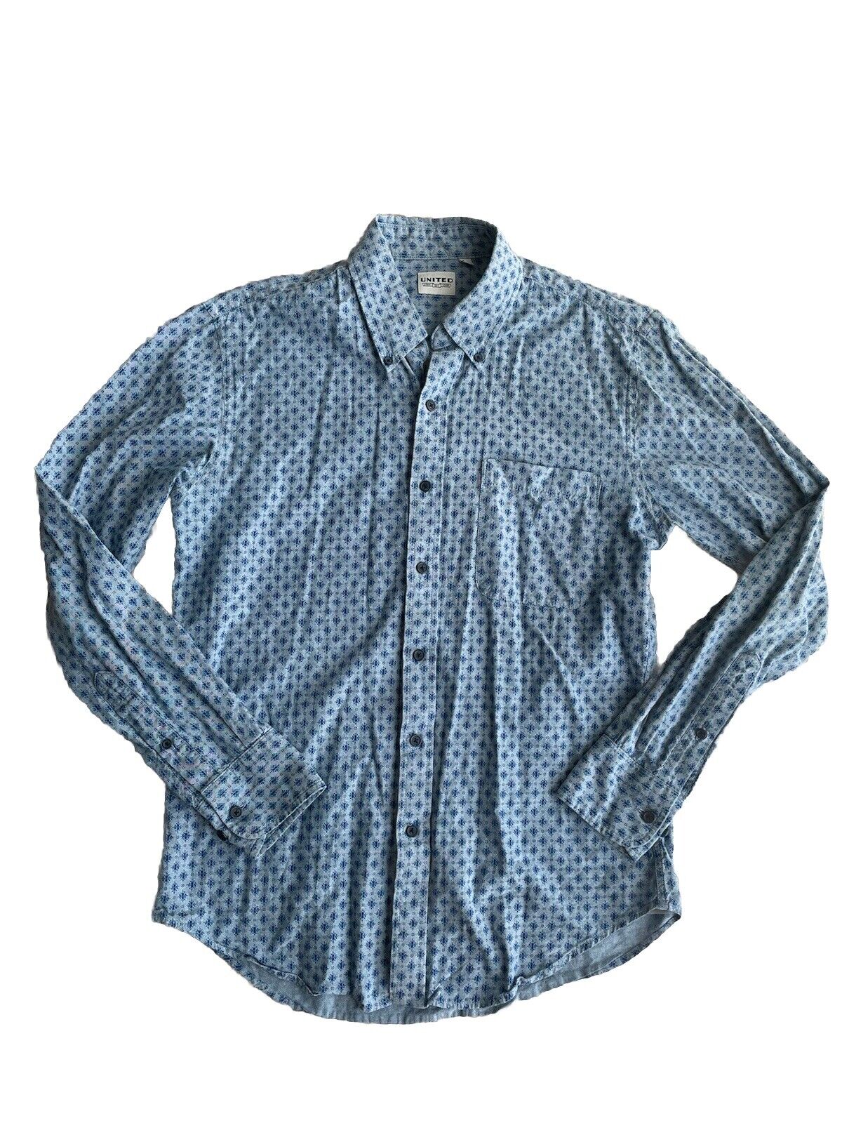 United Stock Dry Goods Long Sleeve Button Up Shir… - image 1