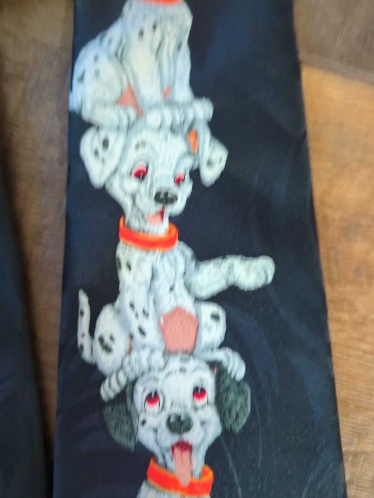 WALT DISNEY TIE 101 DALMATIANS CARTOON CRAVATTA  … - image 3