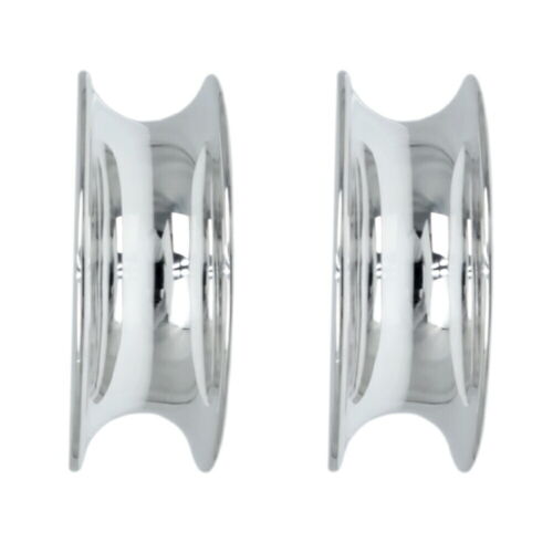 HERMES Response TGM Earrings AG925 Silver Hoop Ear