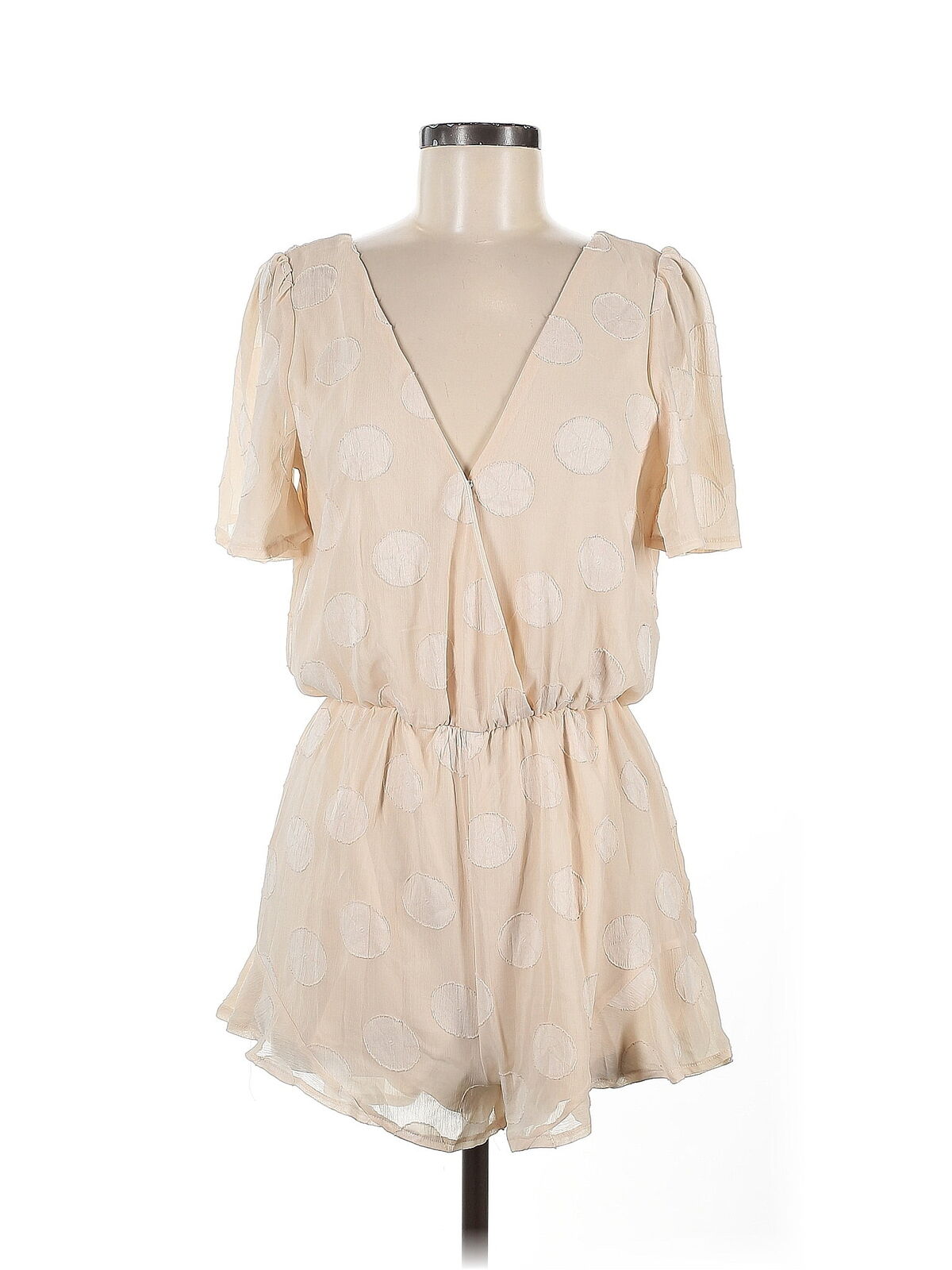 She + Sky Women Ivory Romper M - image 1