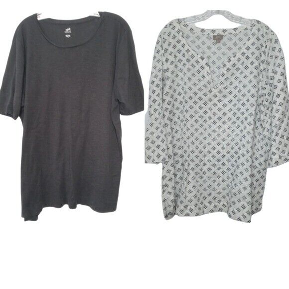 J. Jill bundle of 2 tees size XL - image 1