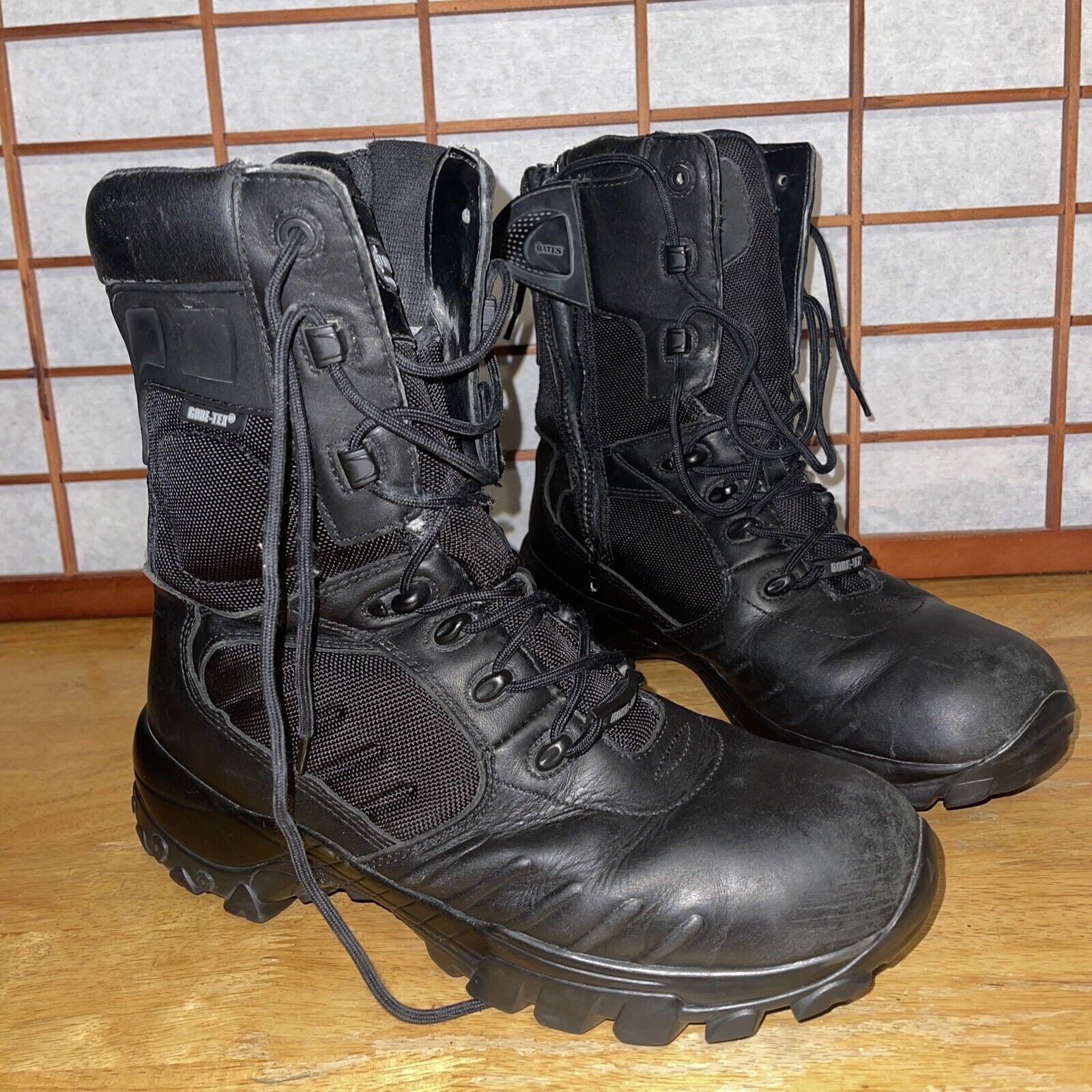 BATES WATERPROOF GORE TEX BOOTS MENS SIZE 11 BLAC… - image 6