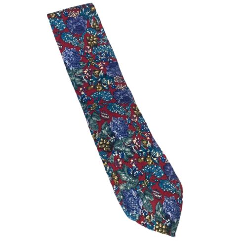 Christian Dior Monsieur Multicolor Floral Tie - image 1