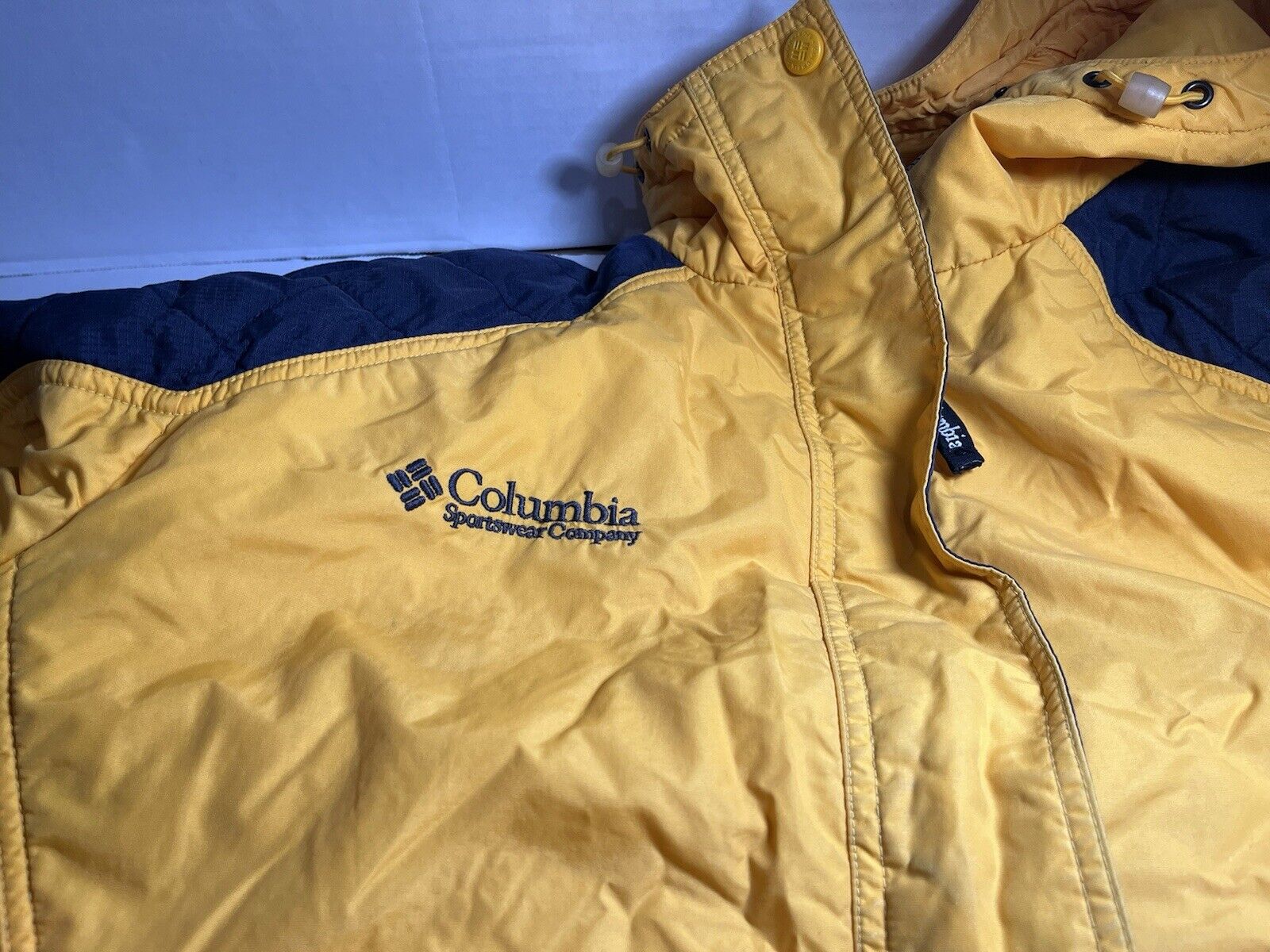 Columbia Yellow Winter Coat Women’s Size Large - image 2