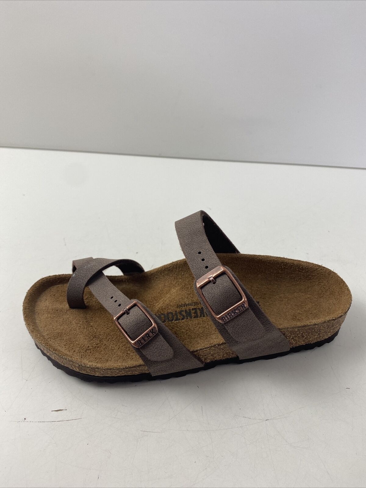 Birkenstock MAYARI Mocca Birko-Flor Buckled Slide… - image 2