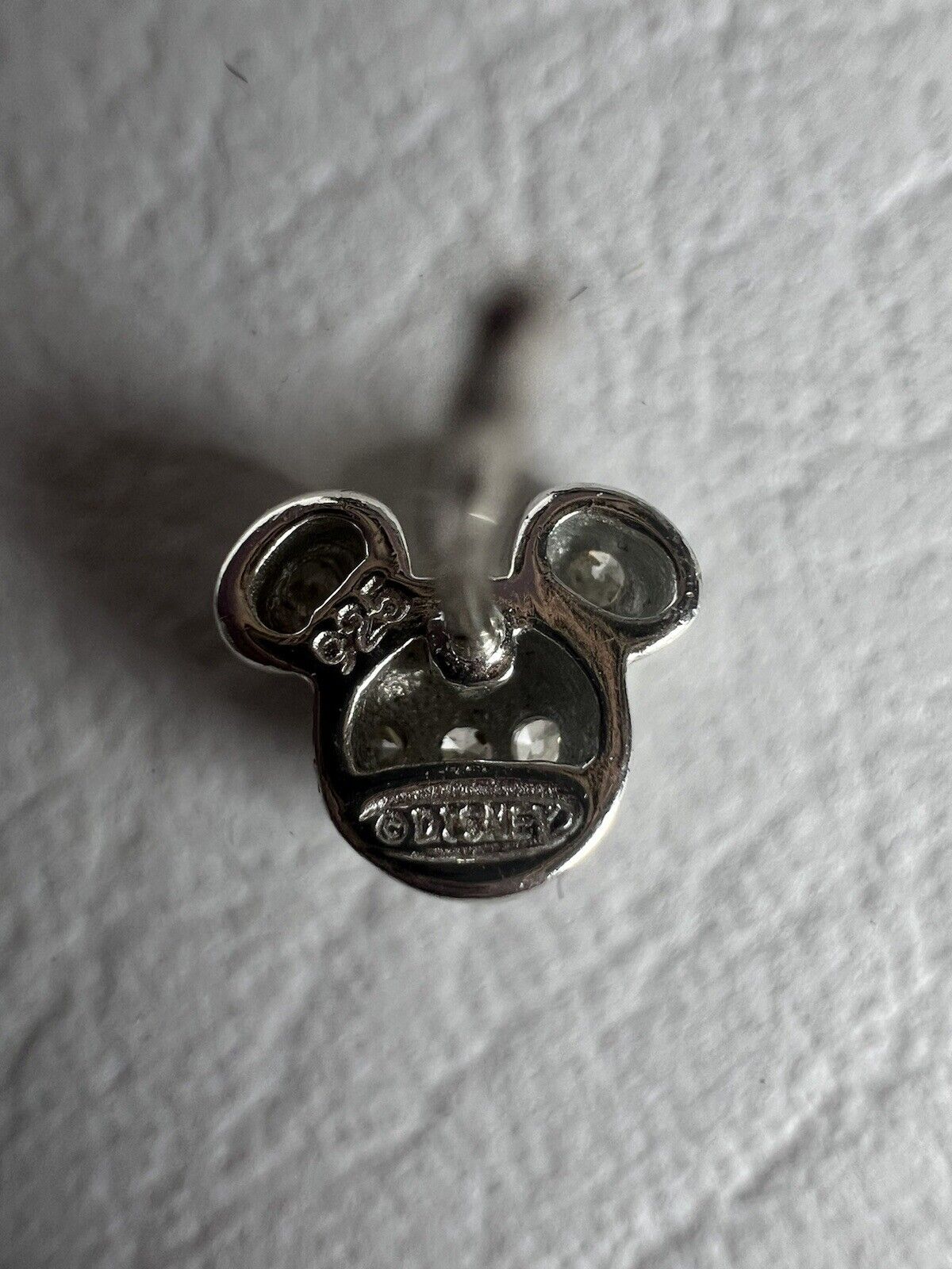 Disney Mickey Mouse Stud 925 Sterling Silver Earr… - image 4