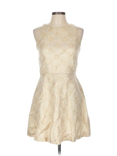 BCBGeneration Women Ivory Cocktail Dress 10