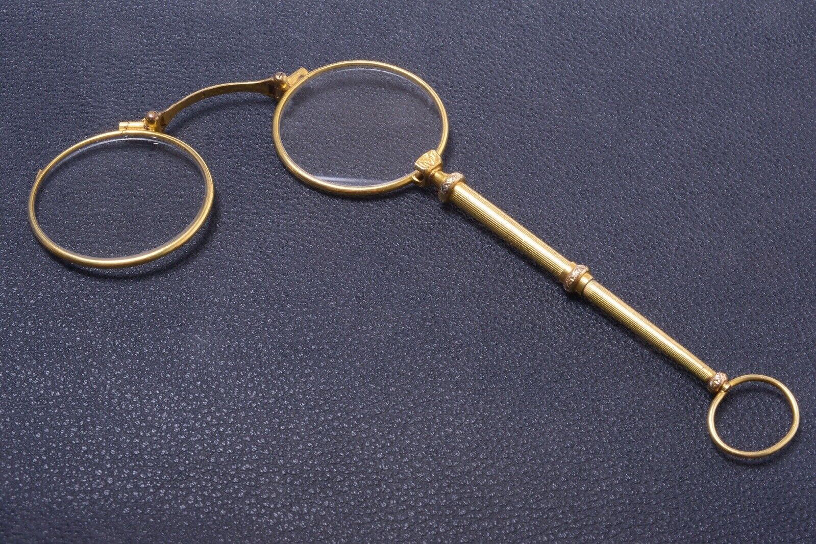 ✅ LORGNETTE ANTIQUE GLASSES SPECTACLES NO DIOPTER… - image 1