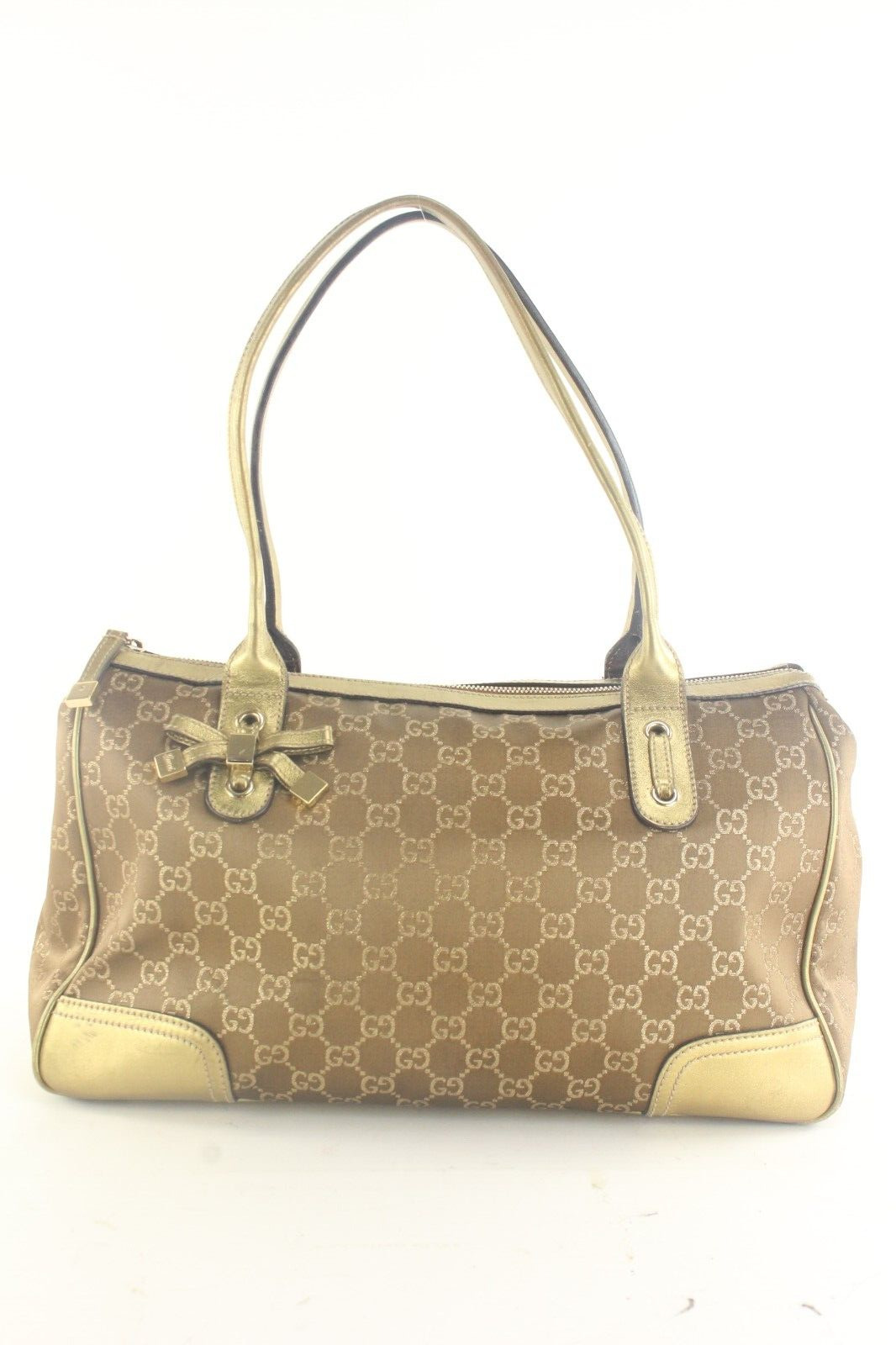 Gucci Rare Metallic Bronze Gold Shoulder Bag  3GK… - image 1