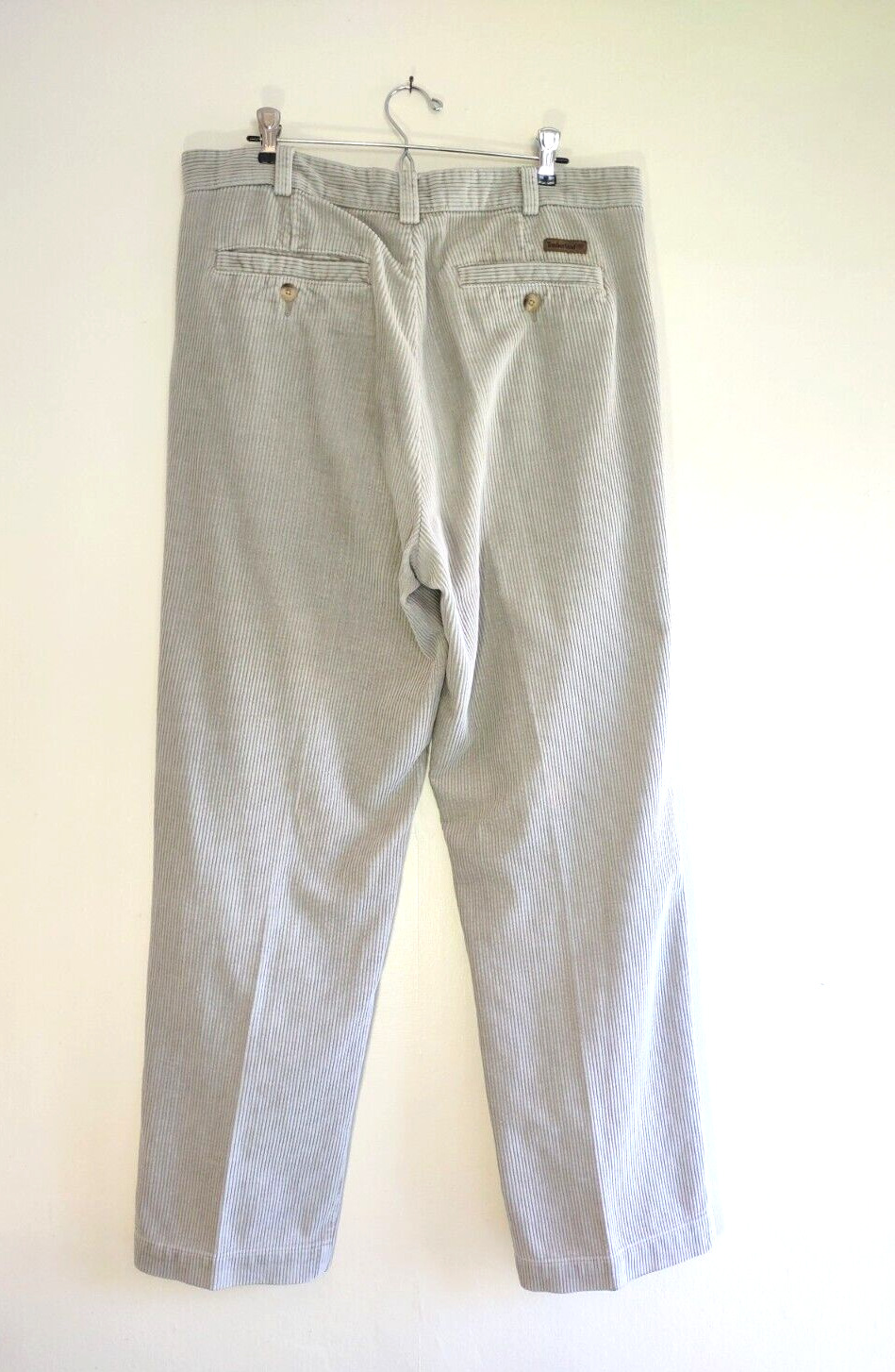 Vintage Timberland Men's Corduroy Pleated Pants L… - image 4