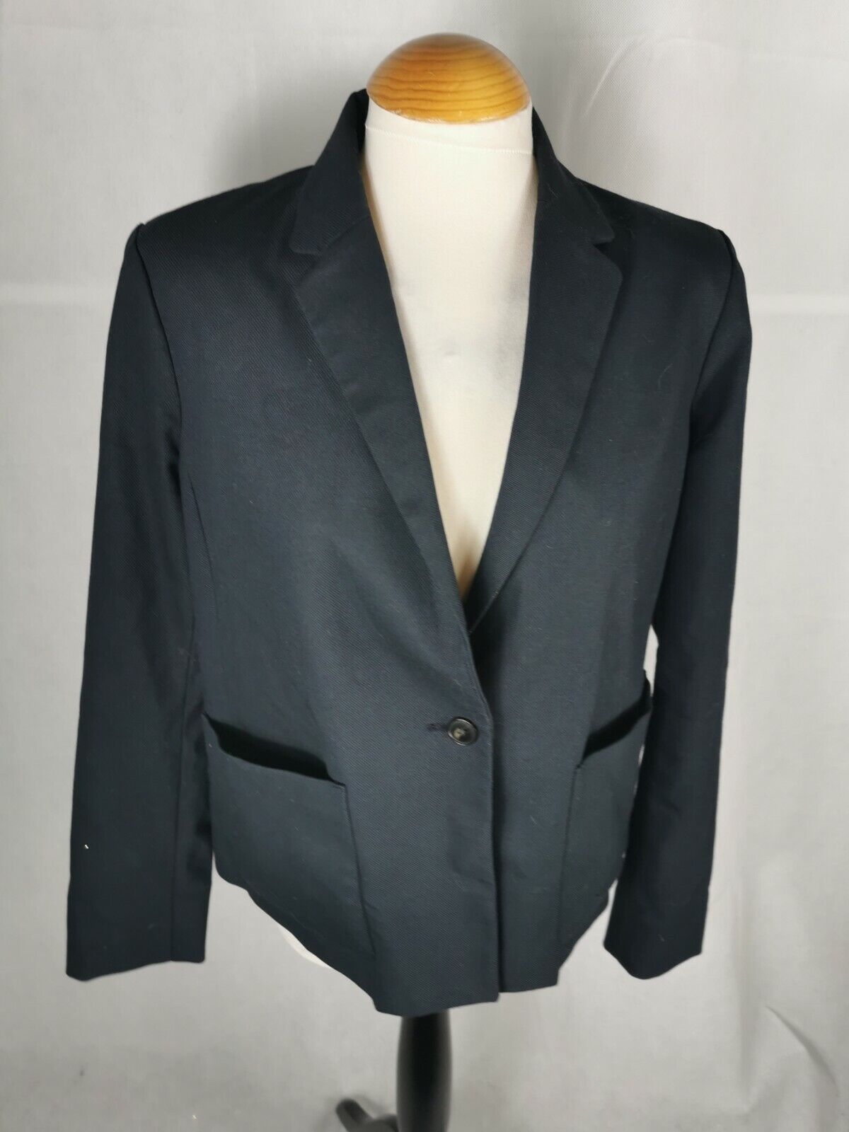 Ladies Jacket Size 10 GAP Navy Blazer Nautical Sm… - image 4