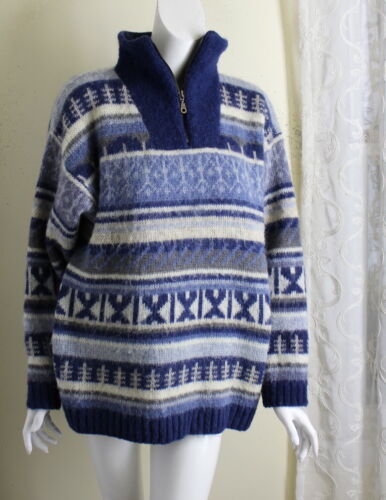 Freyja Sz M Icelandic 100% Wool Men's Art-to-Wear… - image 1