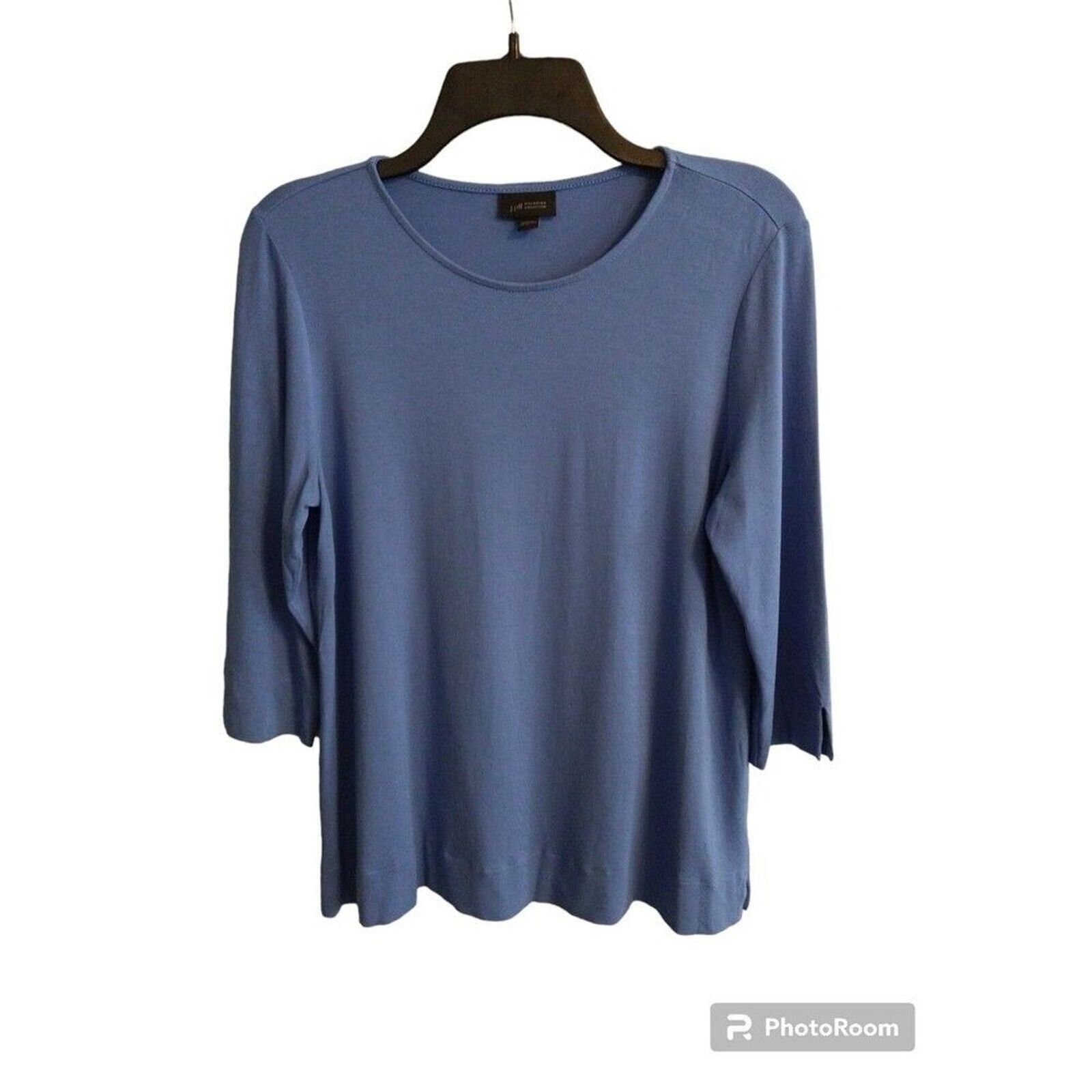 J.jill wearever collection Small blue  top - image 3