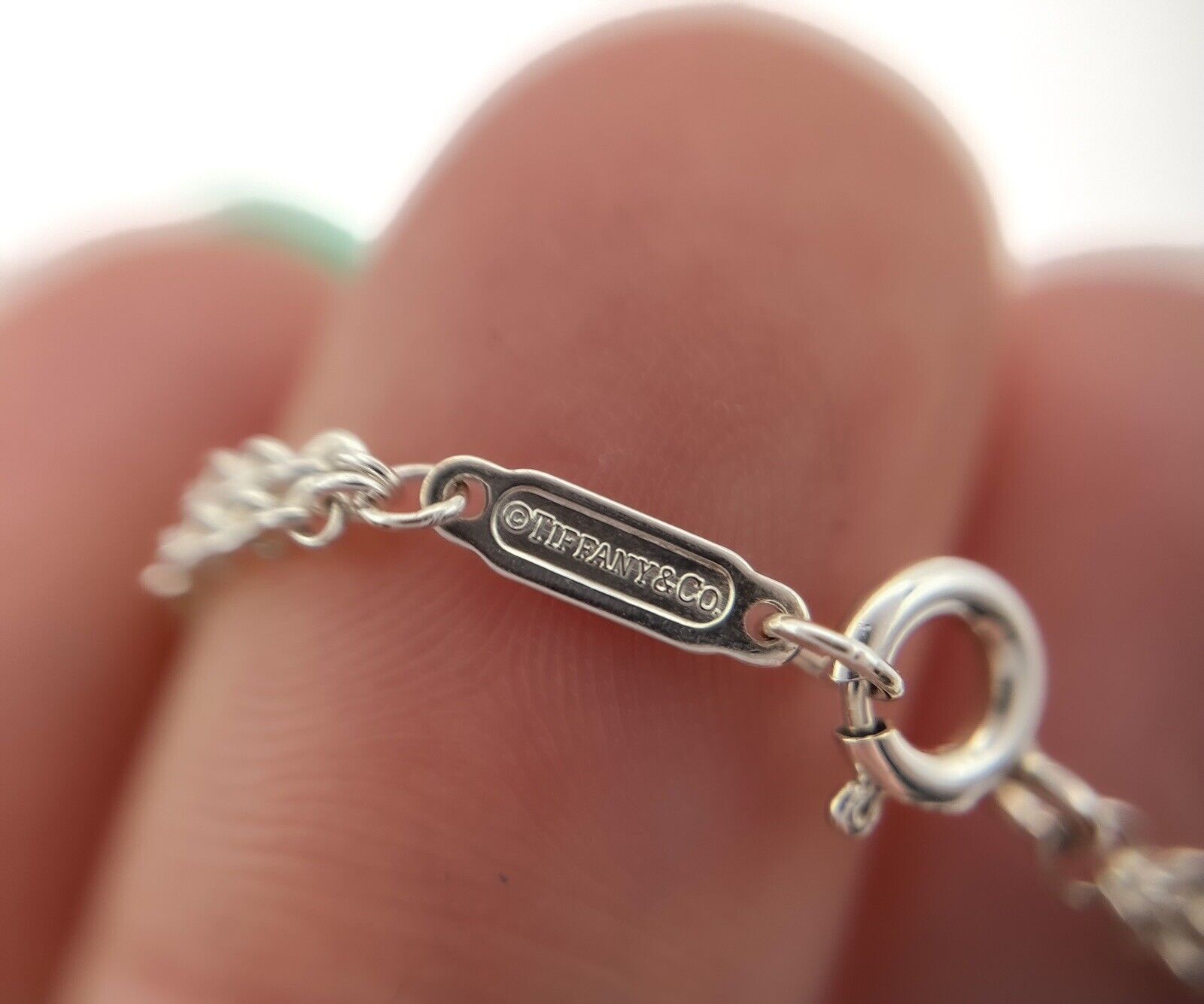 Tiffany & Co. Tiffany Infinity Bracelet, Sterling… - image 6