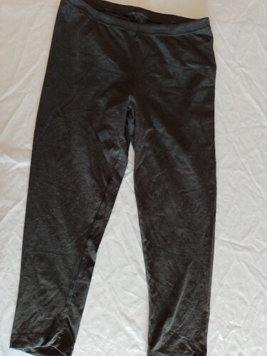 Ladies Leggings Evie Size L Cropped Grey 19398