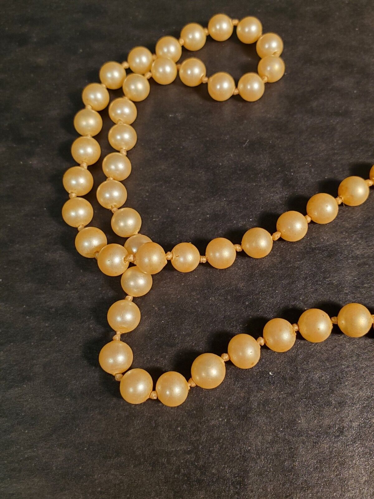 Marvella Faux Vintage Pearl 17 Inch Necklace from… - image 6