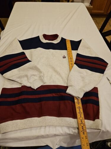 Vtg Bugle Boy Mockneck Sweatshirt Men XL