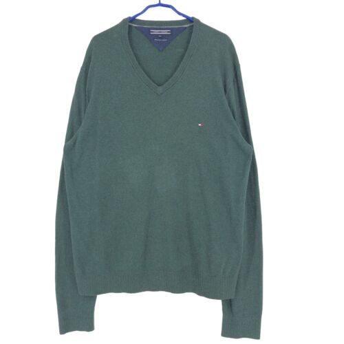 TOMMY HILFIGER Men 8% Cashmere Jumper Pullover Sw… - image 1