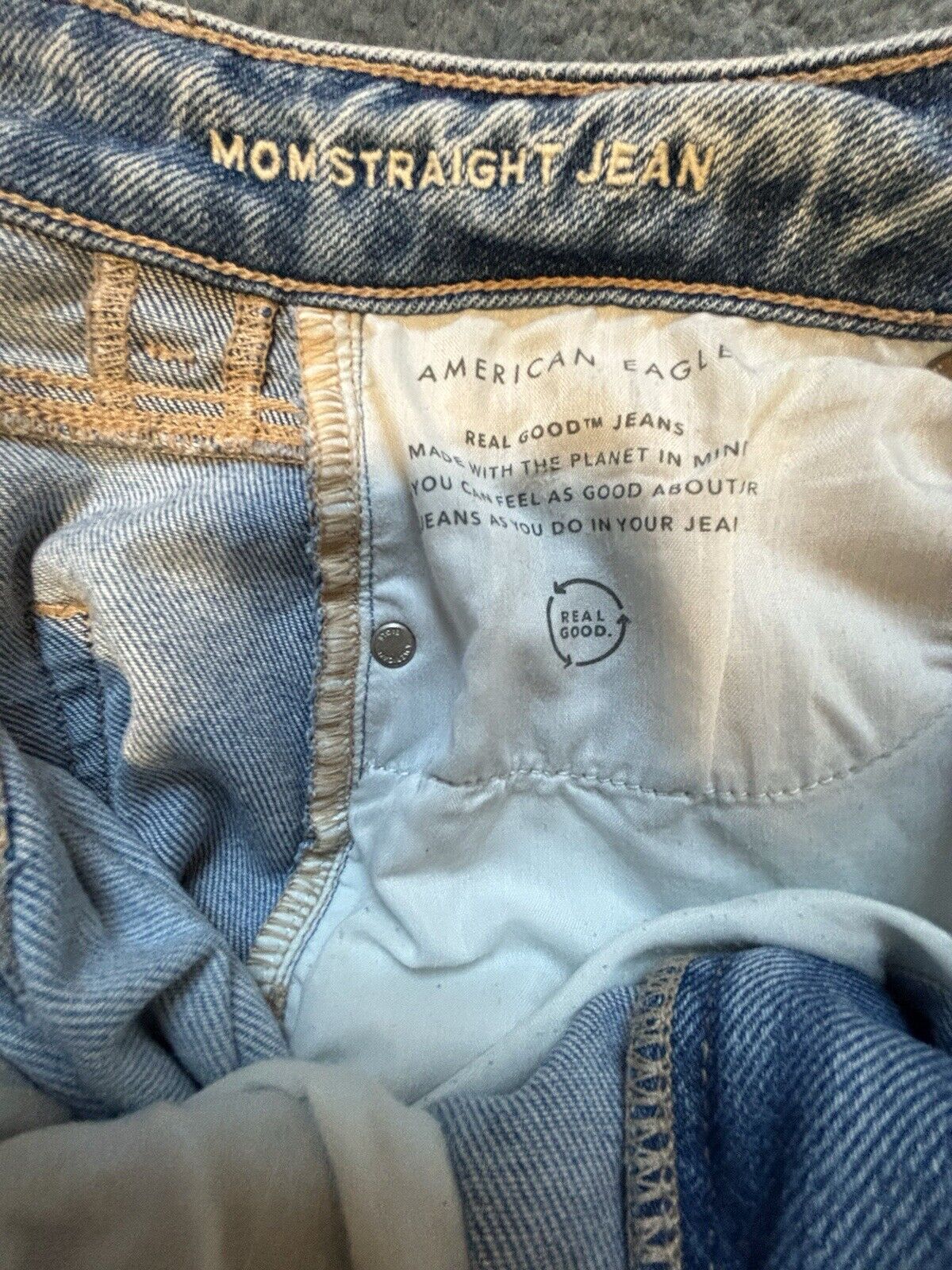 American Eagle - Mom Straight Jean - image 6