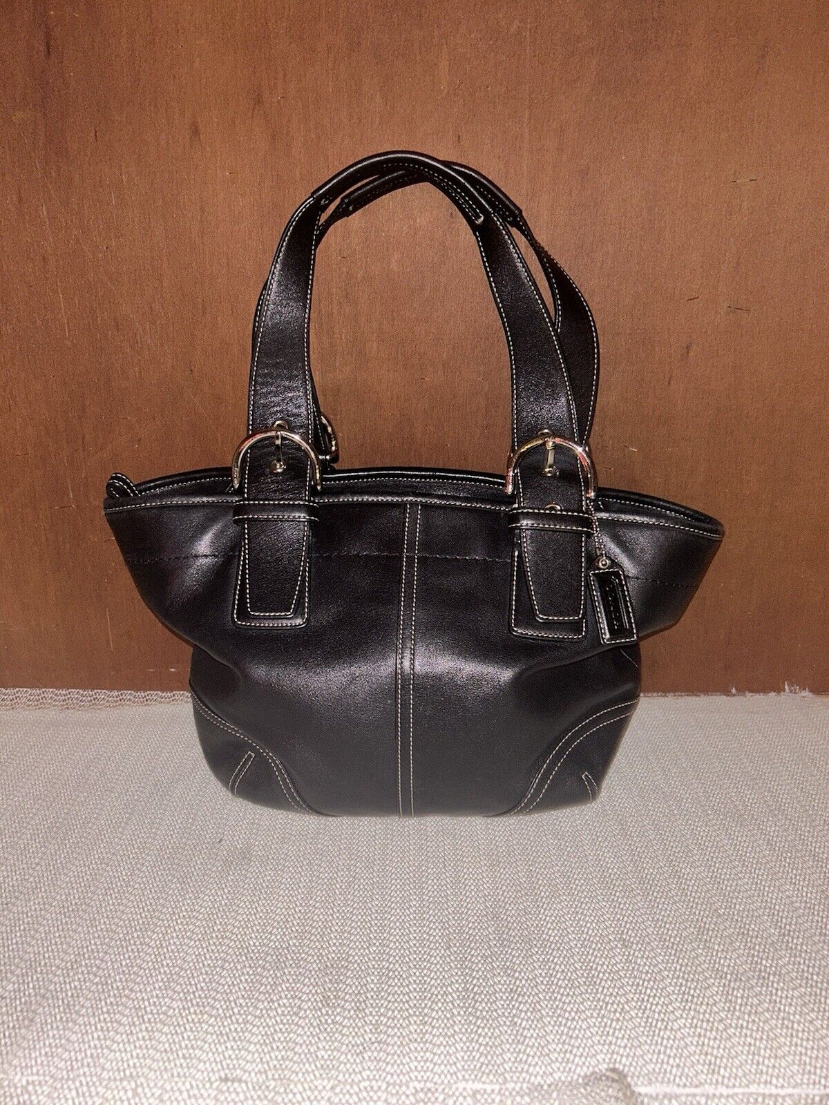 Vintage Coach Soho Tote Black - image 1