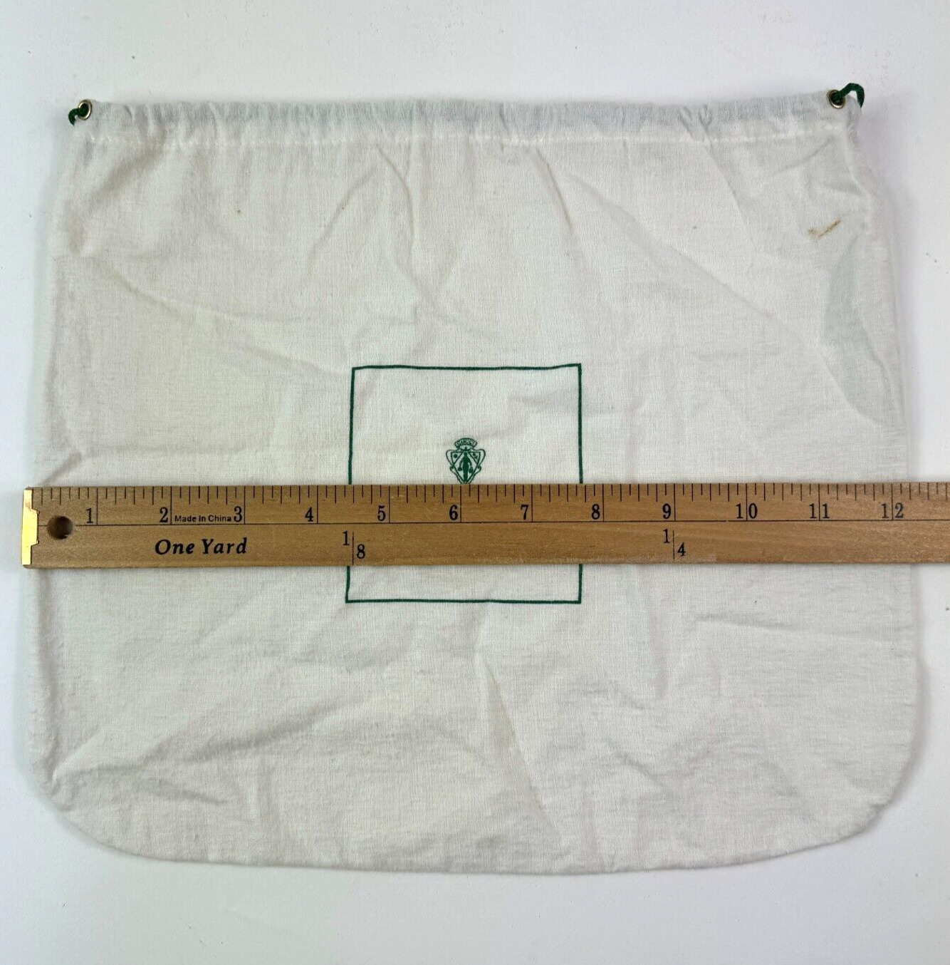 Vintage Authentic Gucci Drawstring Dust Bag Acces… - image 8