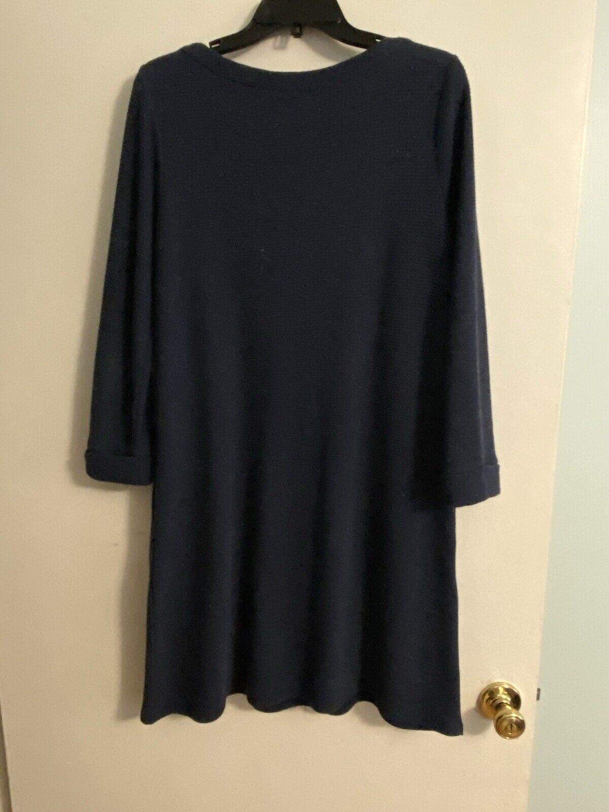 J Jill Wearever Blue Heather Dress Women's Size M… - image 2