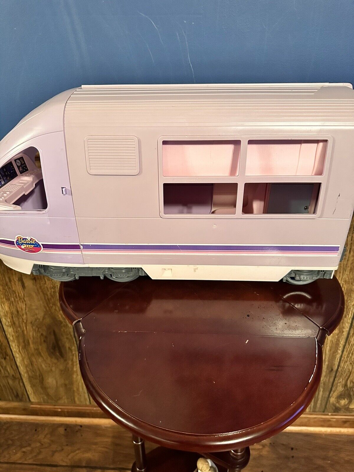 VTG Barbie Travel Train Camper Bus Van RV Moving Window/Voice Recorder ...