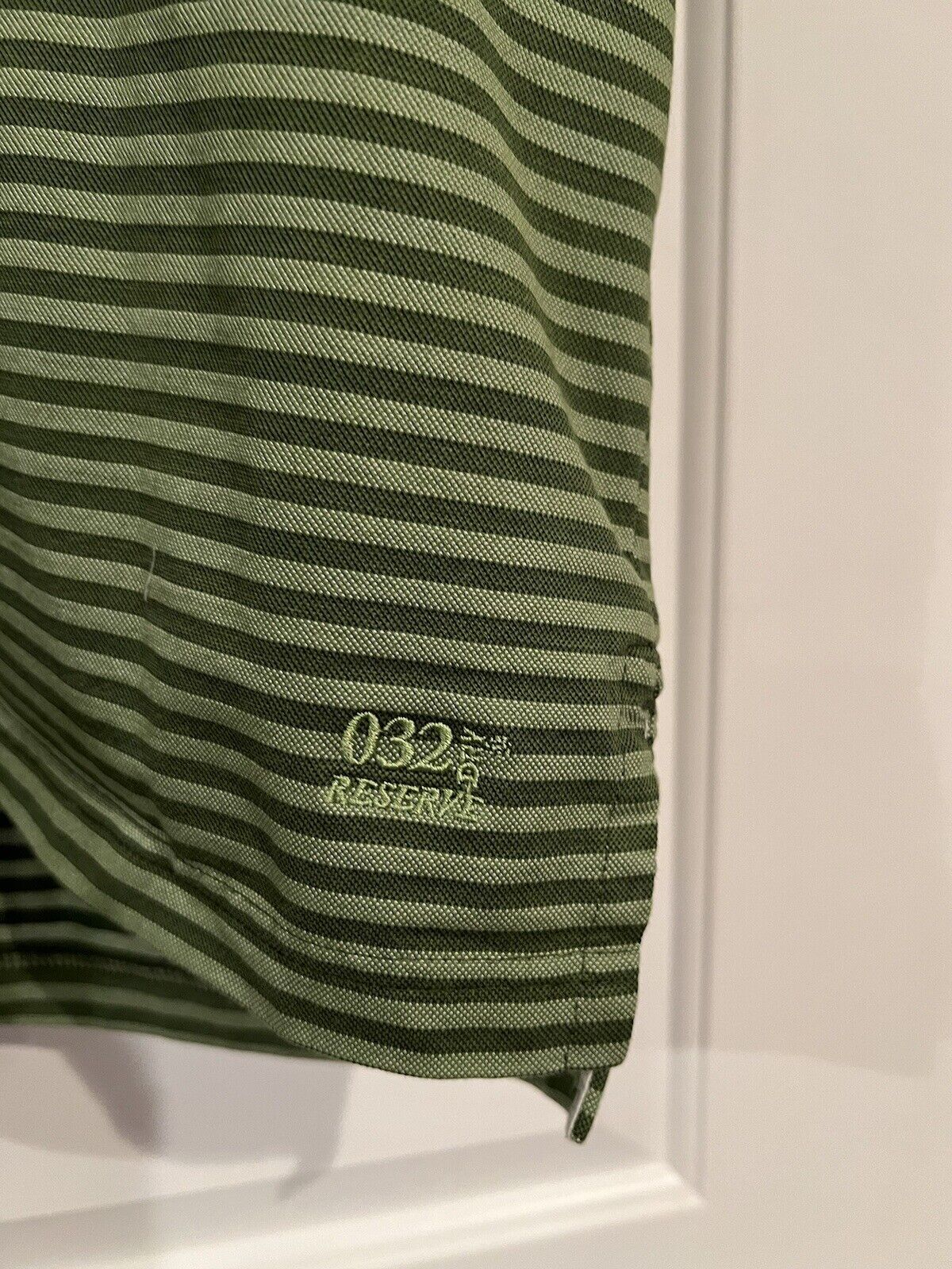 McIlhenny Dry Goods Polo Mens XL Green Striped - image 5