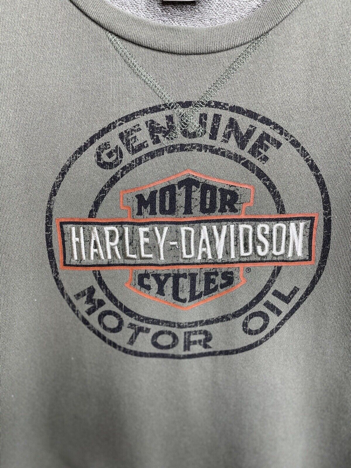 1195 Harley Davidson Motor Cycles Motor Oil Green… - image 4